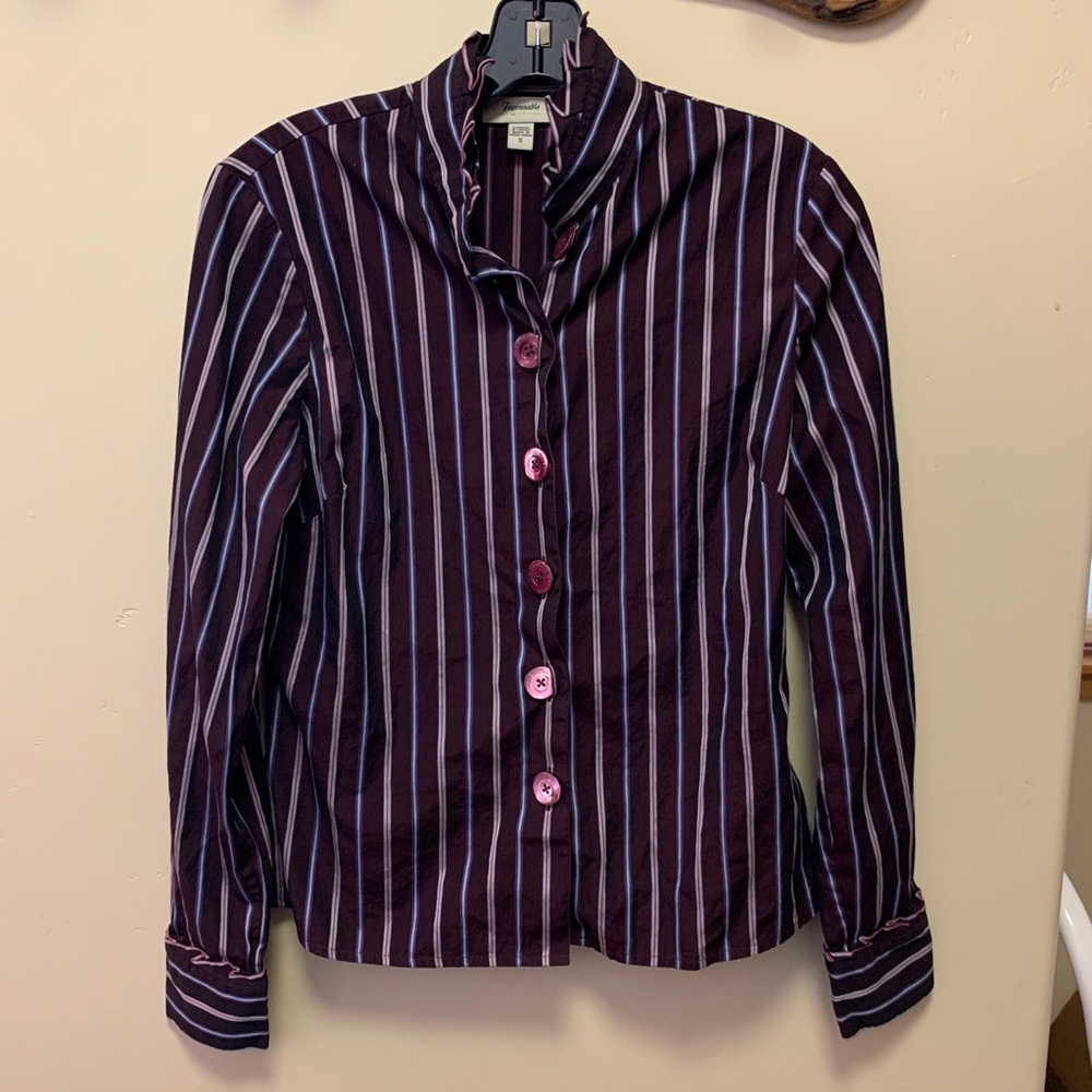 Striped Button Up